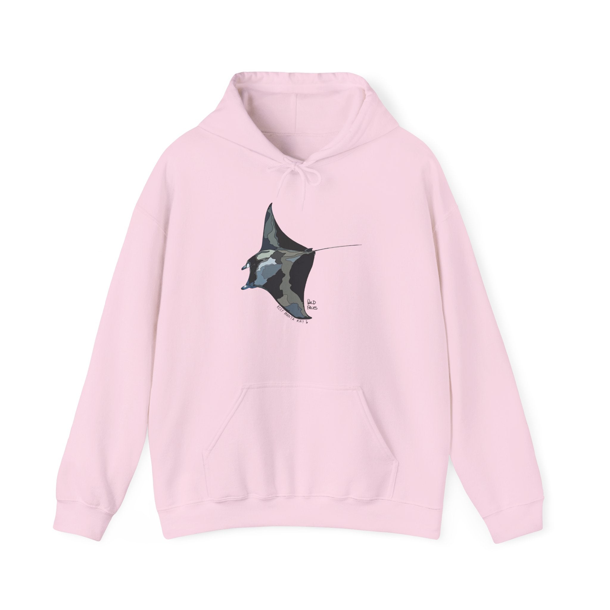 Reef Manta Ray | Unisex Heavy Blend™ Hooded Sweatshirt Printify