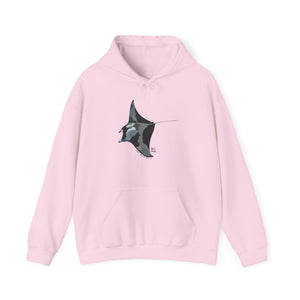 Reef Manta Ray | Unisex Heavy Blend™ Hooded Sweatshirt Printify