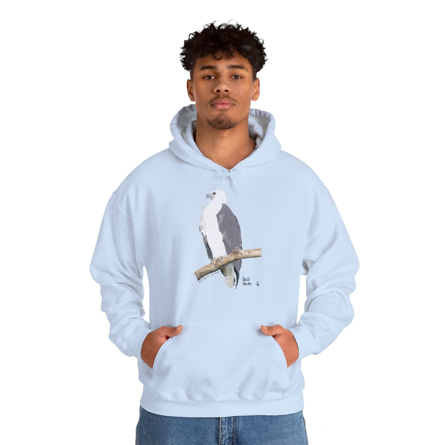 White-bellied Sea Eagle | Unisex Heavy Blend™ Hooded Sweatshirt