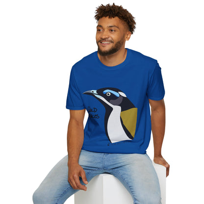 Blue-faced Honeyeater - Unisex Softstyle T-Shirt