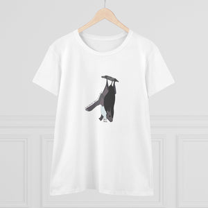 Yellow-bellied Sheath-tailed Bat - Women's Midweight Cotton Tee Printify