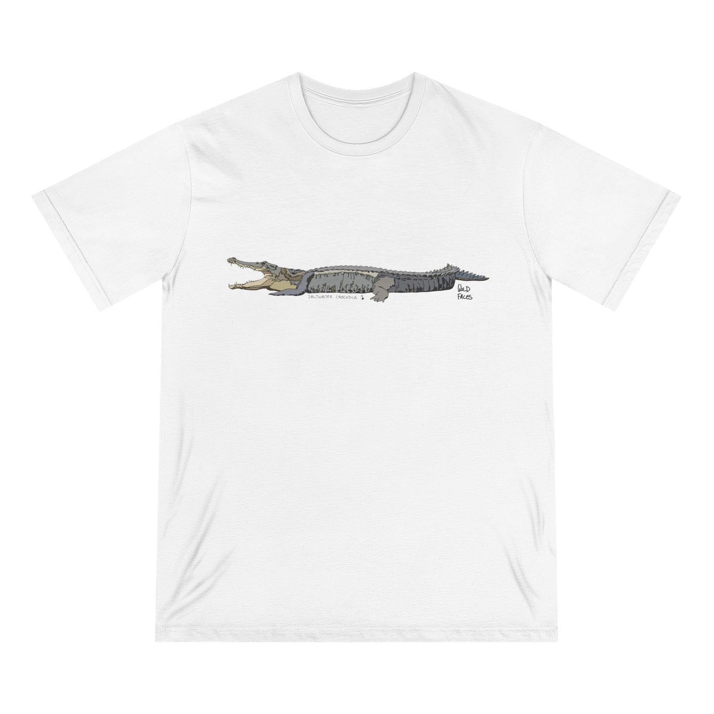 Saltwater Crocodile | Organic Staple T-shirt