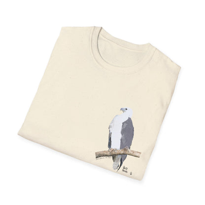 White-bellied Sea Eagle - Small design - Unisex Softstyle T-Shirt