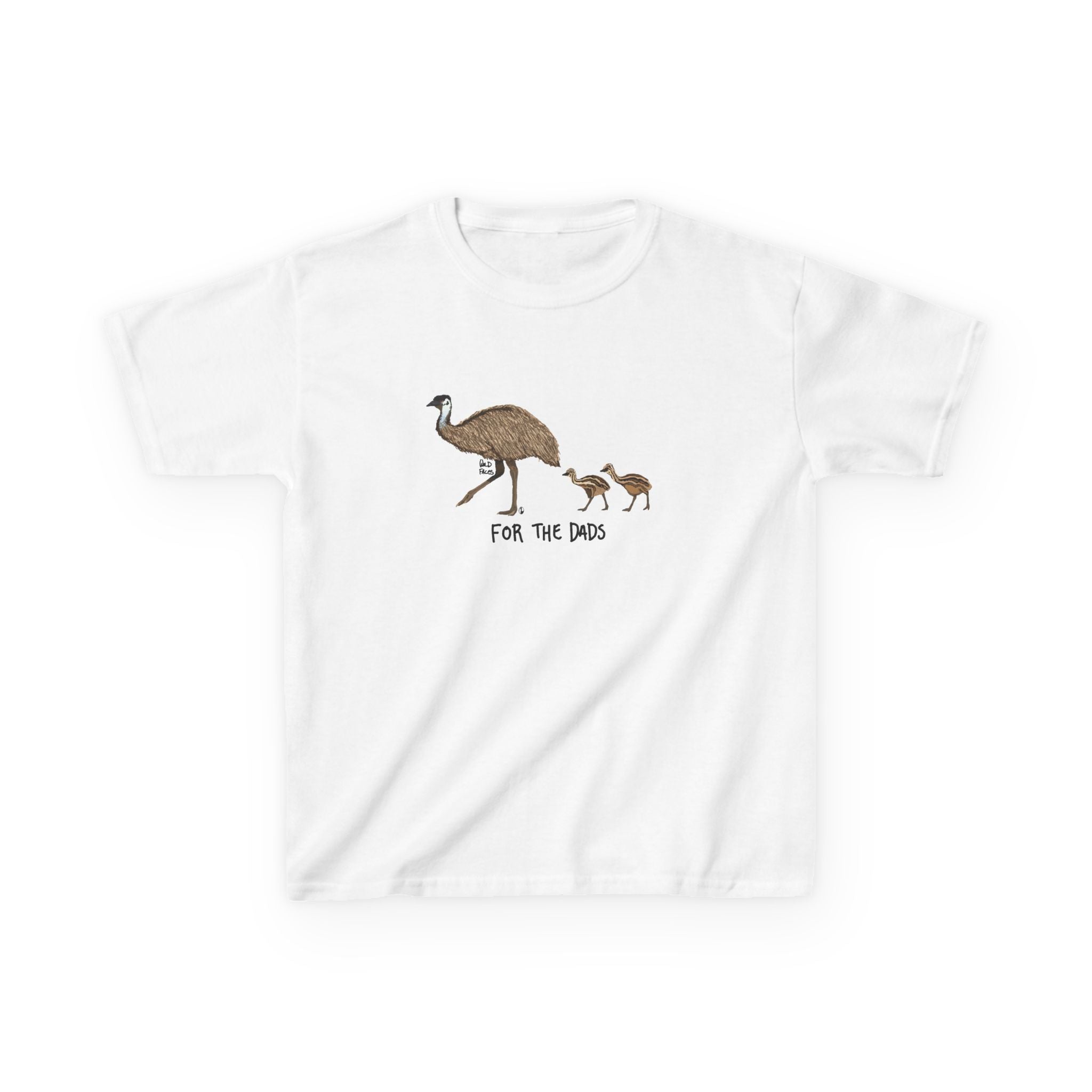 For the dads (2 chicks) | Kids Heavy Cotton™ Tee