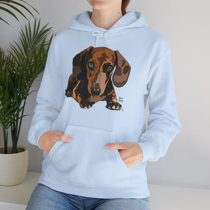 Dachshund (body) | Unisex Heavy Blend™ Hooded Sweatshirt