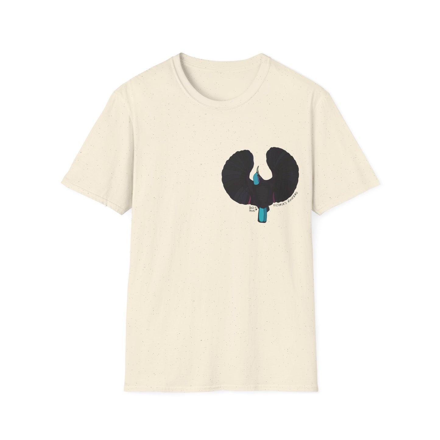 Victoria's Riflebird - Unisex Softstyle T-Shirt