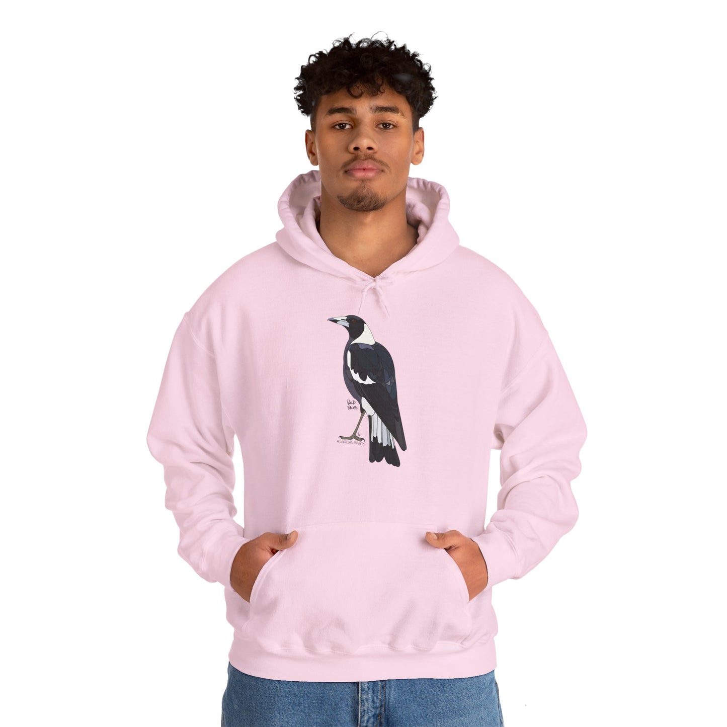 Australian Magpie | Unisex Heavy Blend™ Hooded Sweatshirt