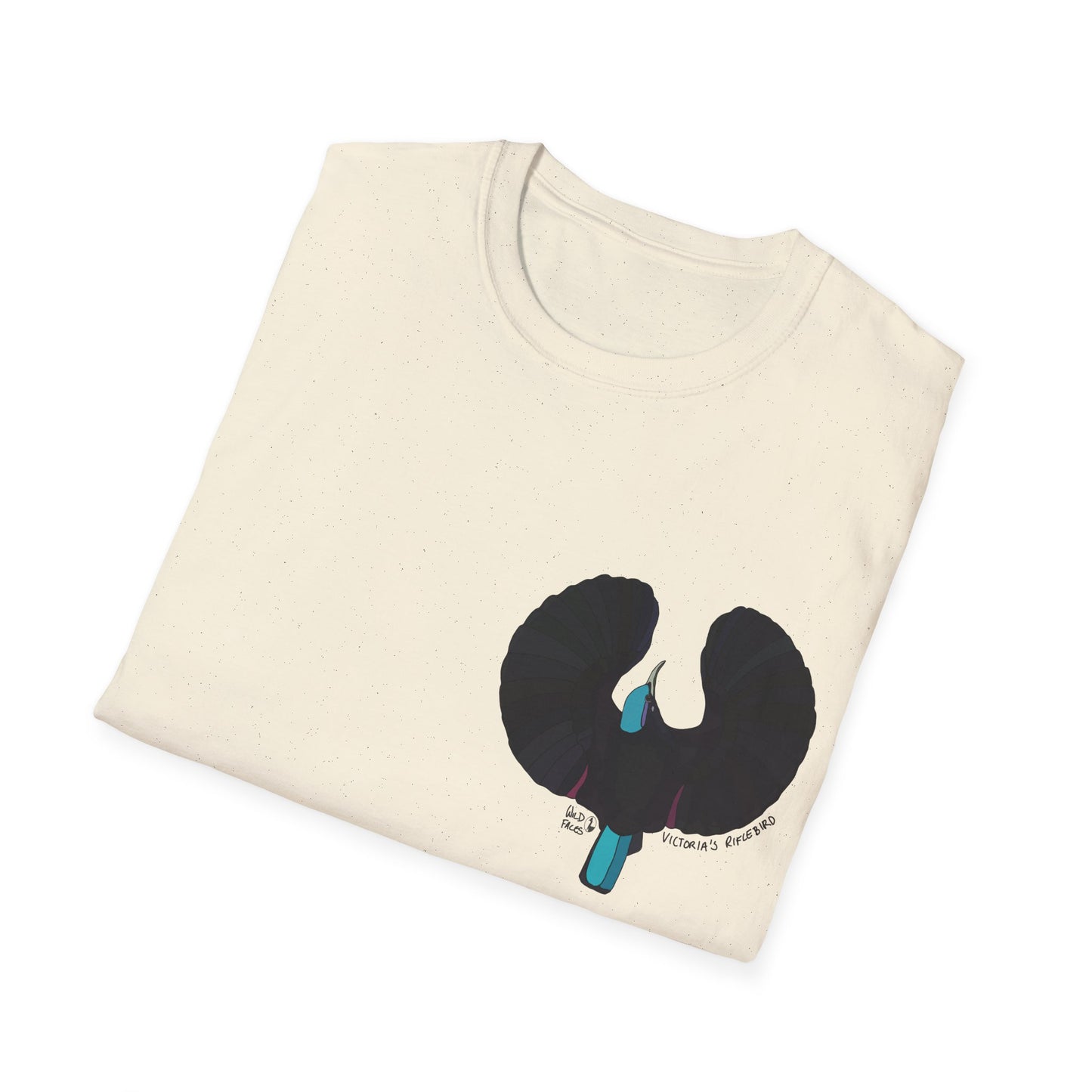 Victoria's Riflebird - Unisex Softstyle T-Shirt