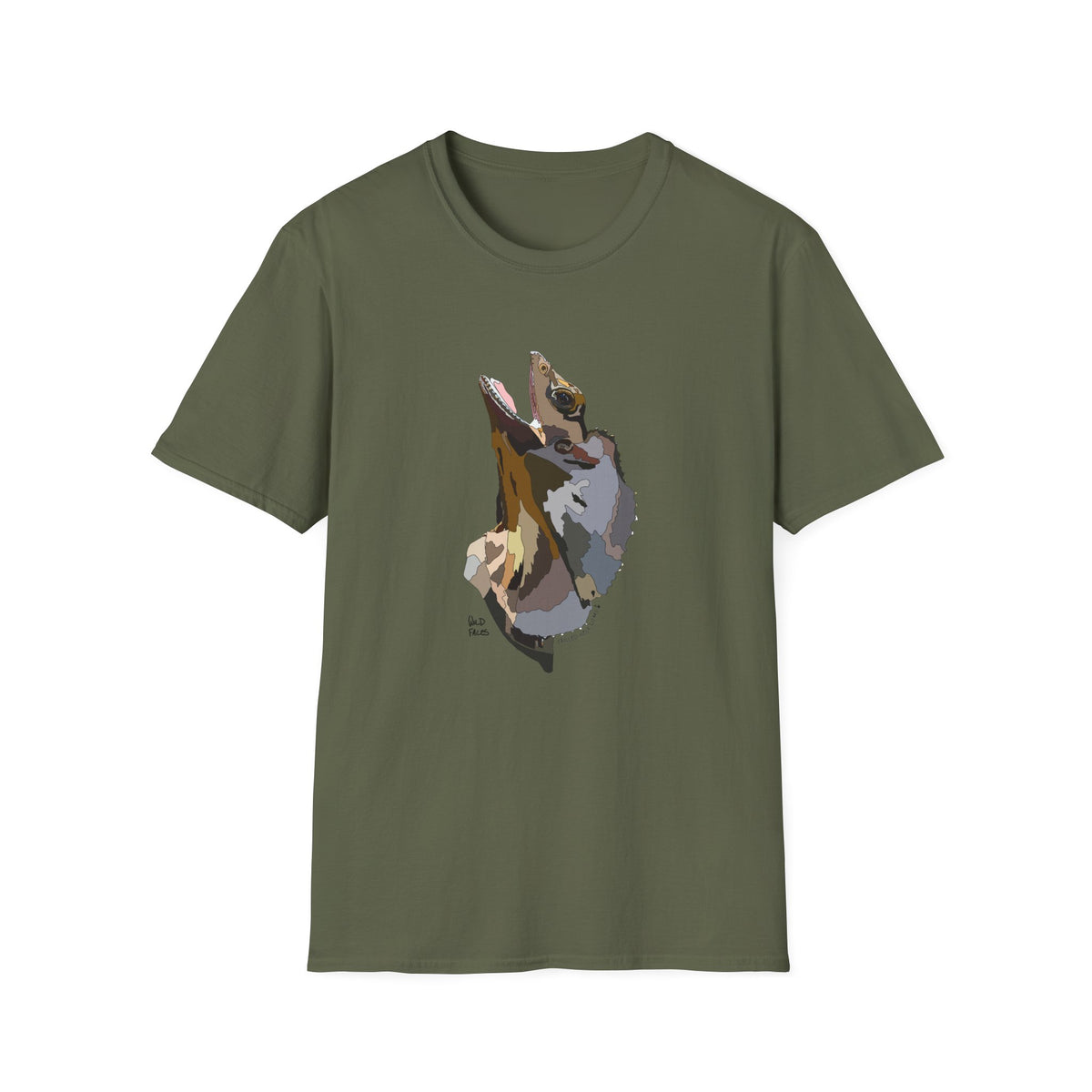 Frilled-neck Lizard - Unisex Softstyle T-Shirt