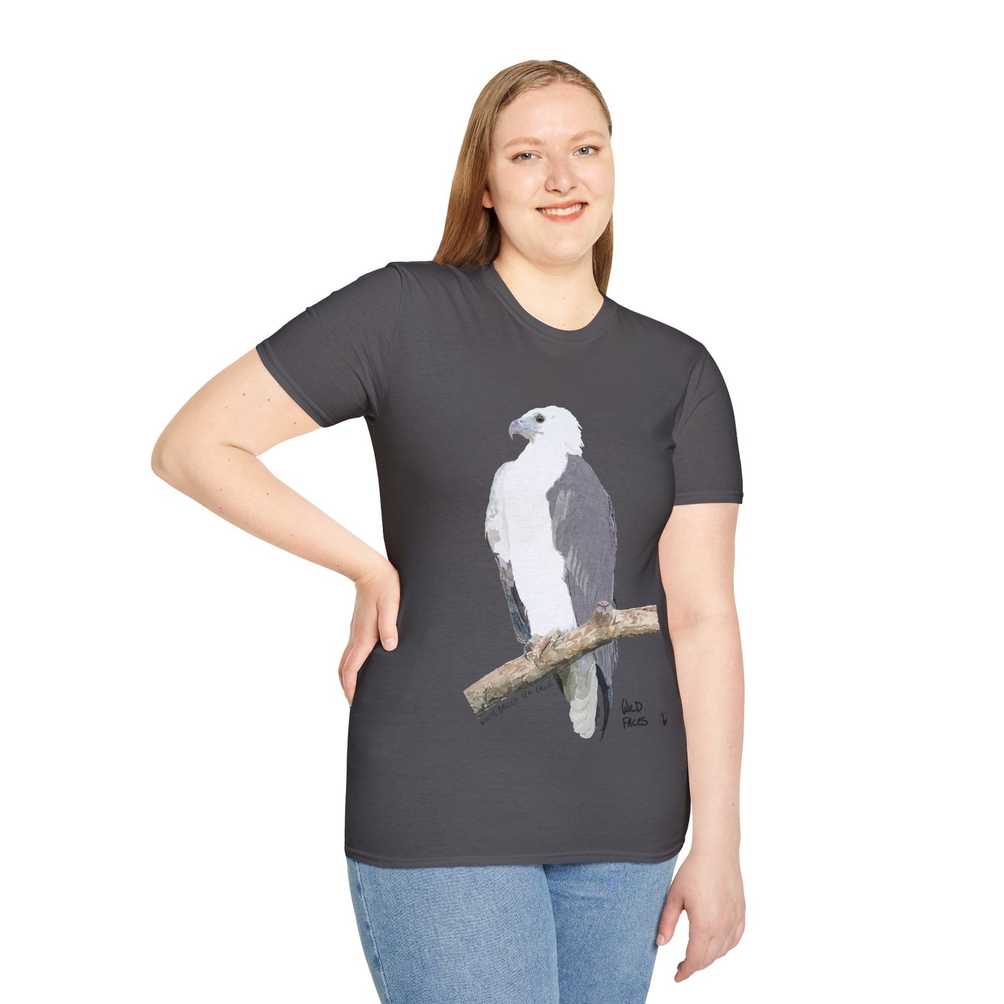 White-bellied Sea Eagle - Unisex Softstyle T-Shirt