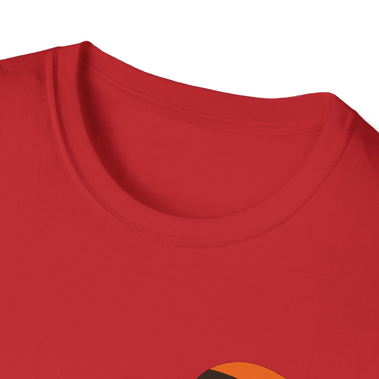 Red-capped Plover- Small design - Unisex Softstyle T-Shirt