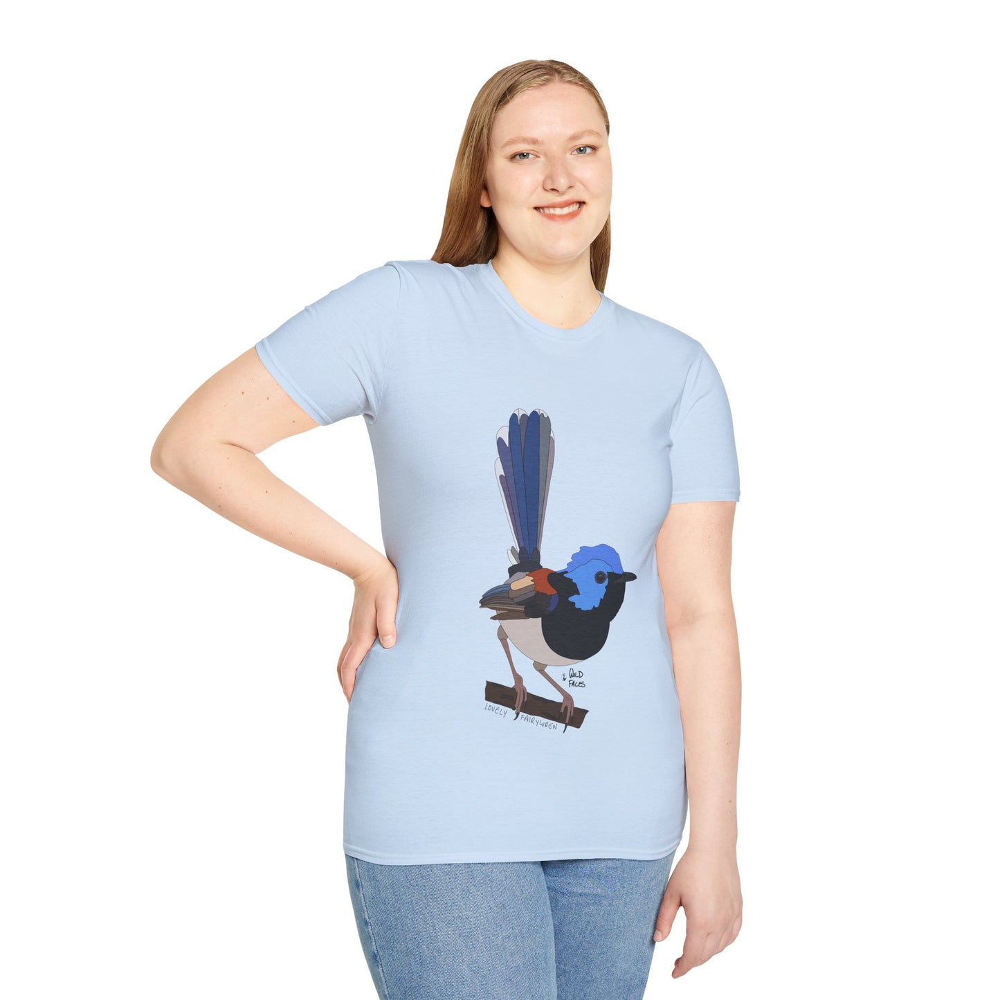 Lovely Fairy-wren - Unisex Softstyle T-Shirt