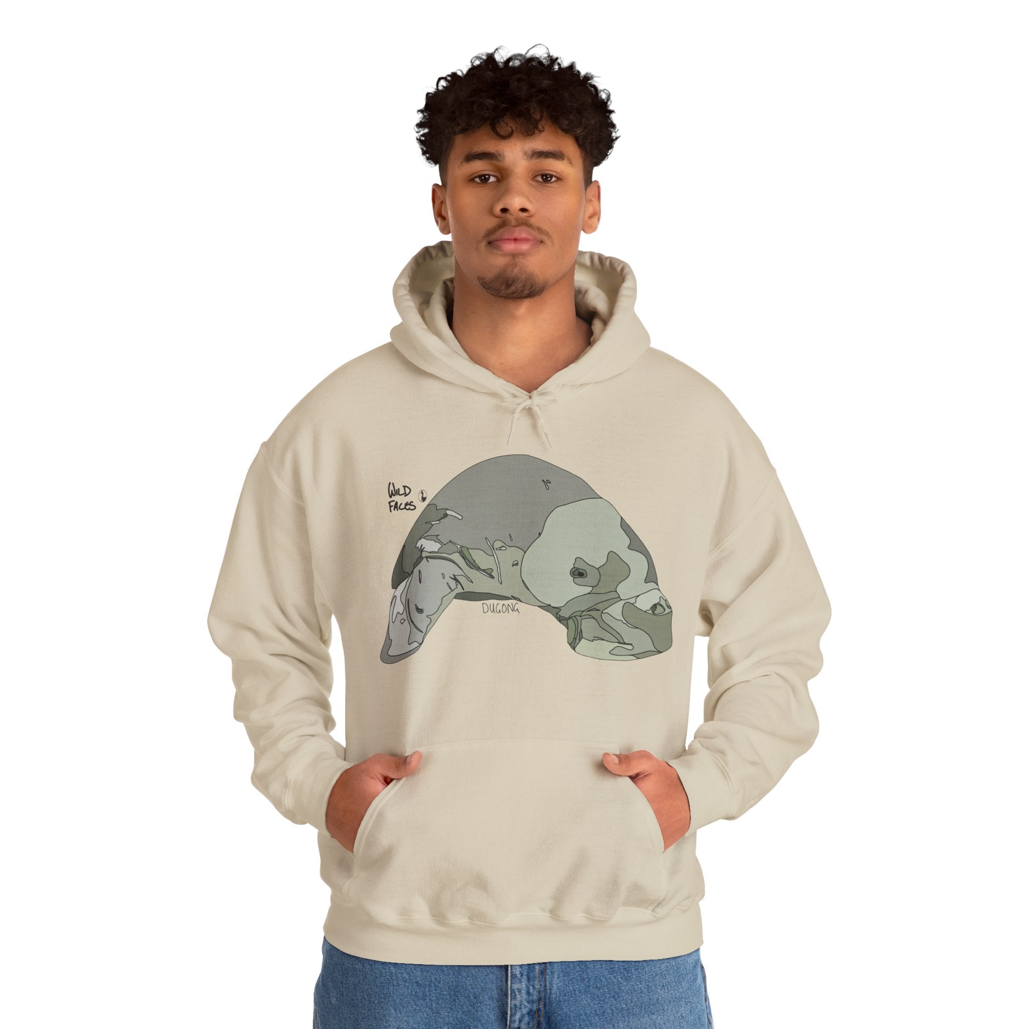 Dugong | Unisex Heavy Blend™ Hooded Sweatshirt Printify