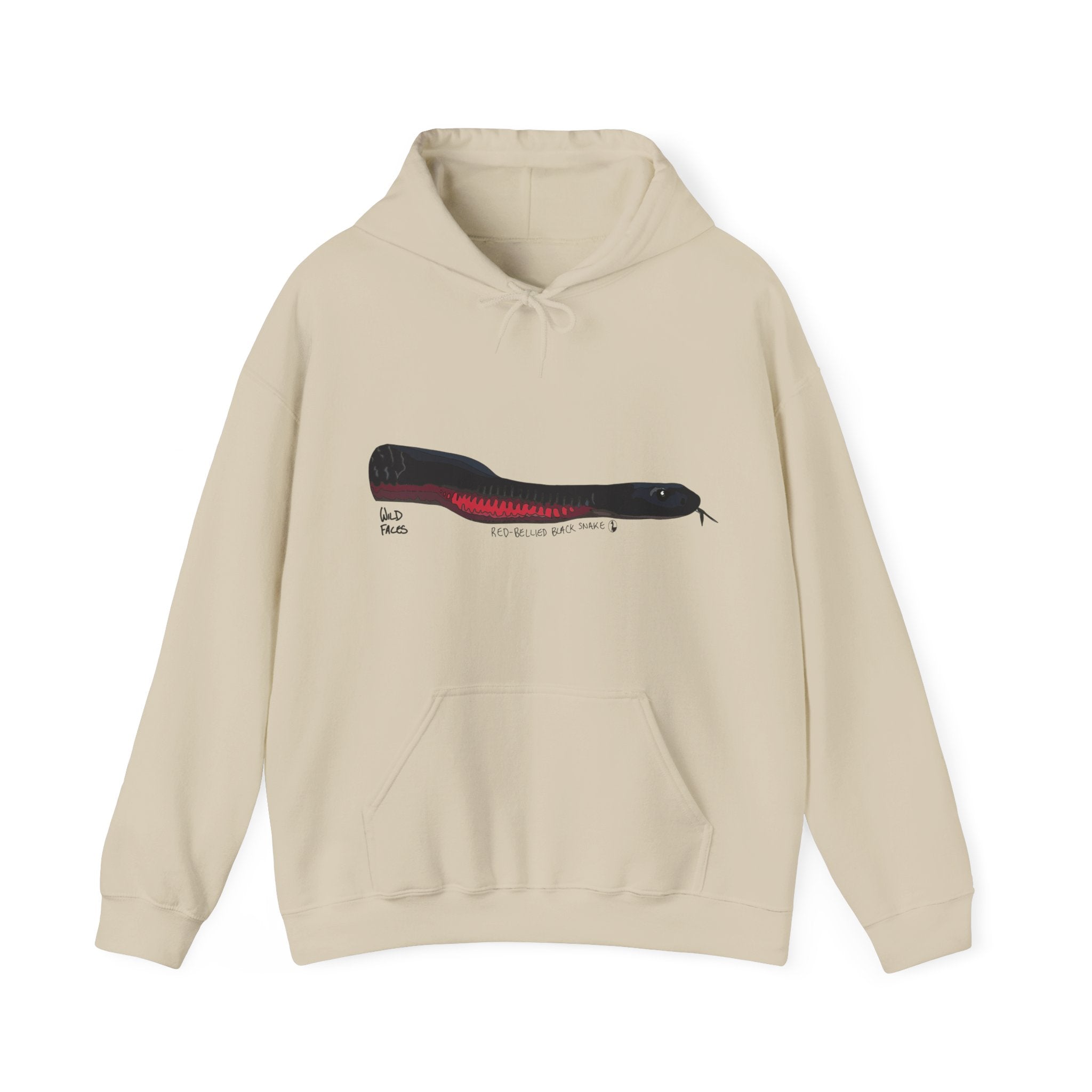 Red-bellied Black Snake | Unisex Heavy Blend™ Hooded Sweatshirt