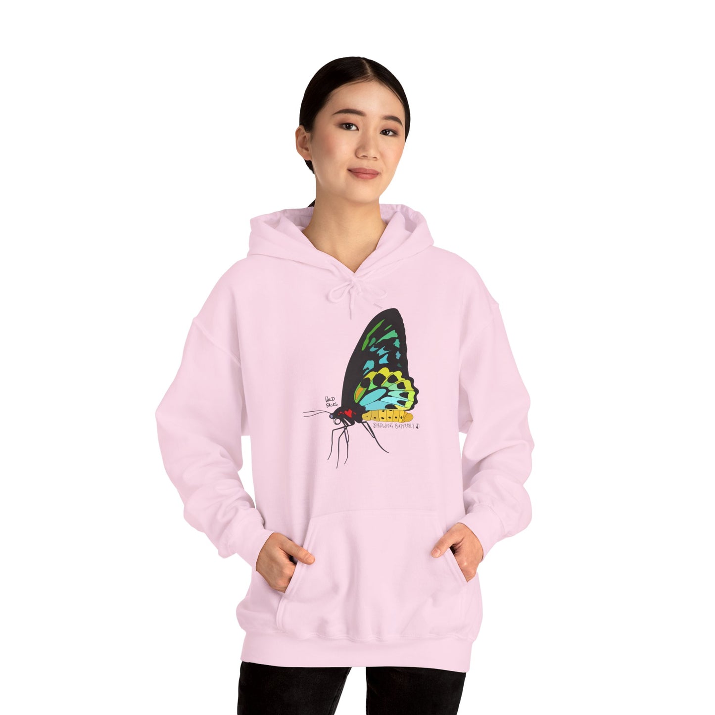 Birdwing Butterfly | Unisex Heavy Blend™ Hooded Sweatshirt