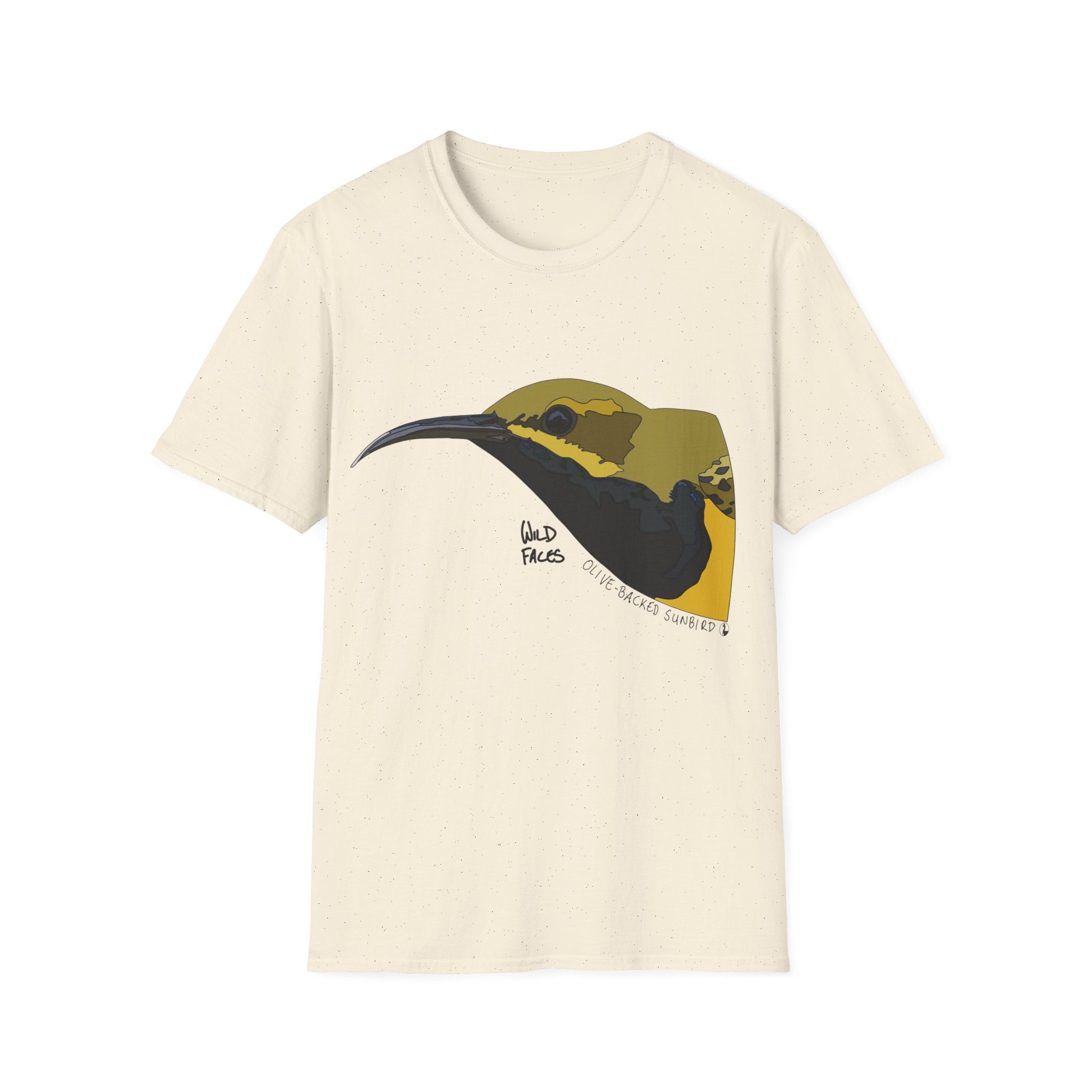 Olive-backed Sunbird - Unisex Softstyle T-Shirt Printify