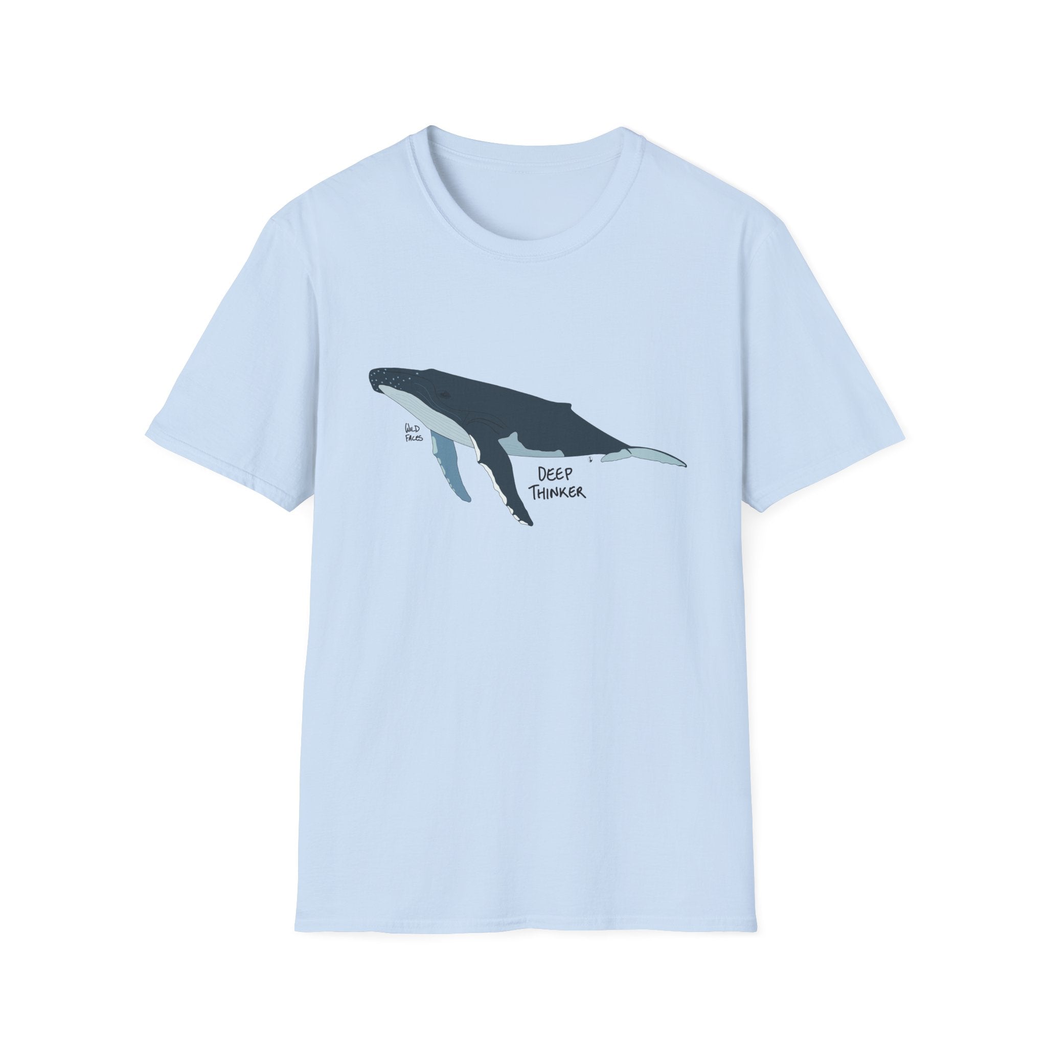 Deep thinker - Unisex Softstyle T-Shirt
