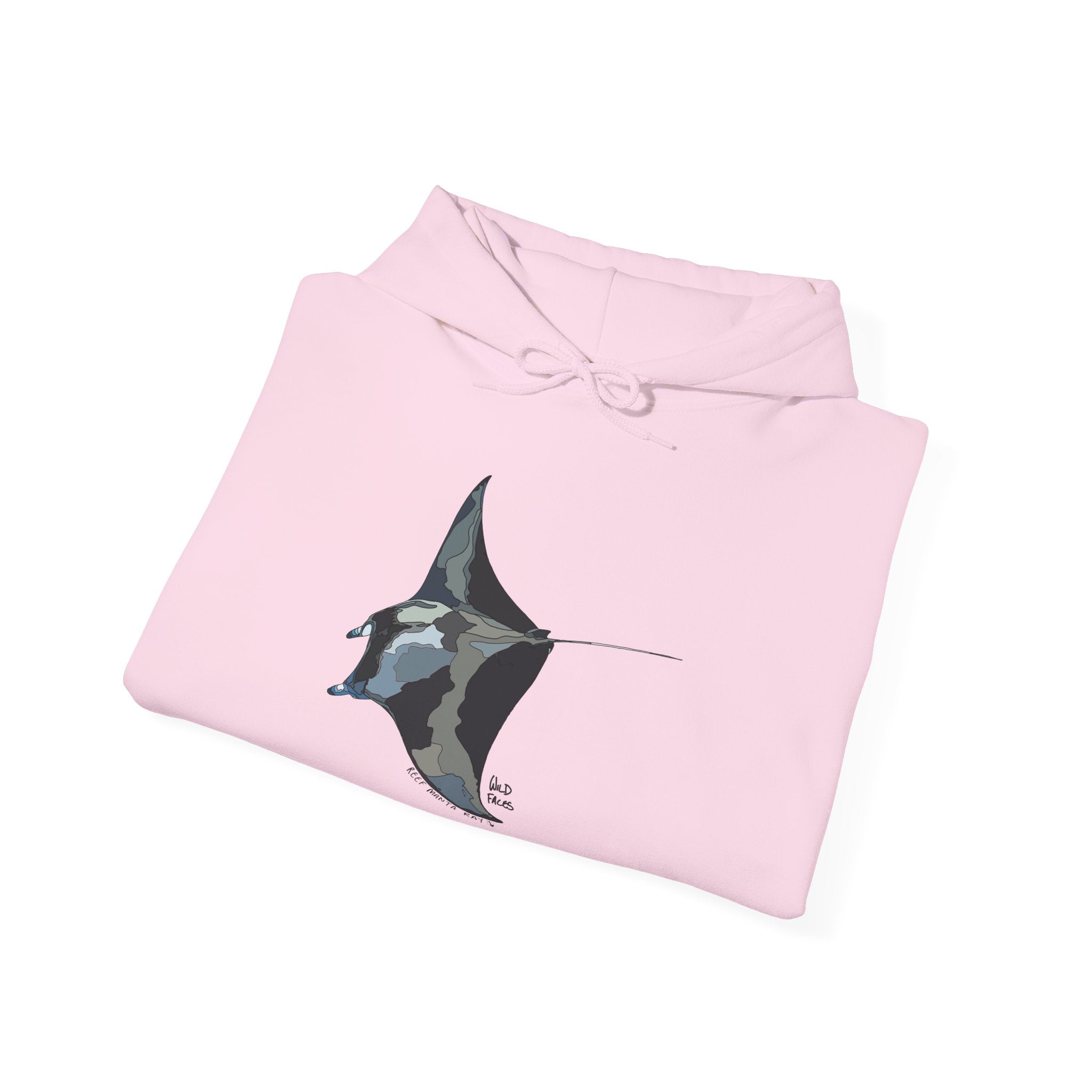 Reef Manta Ray | Unisex Heavy Blend™ Hooded Sweatshirt Printify