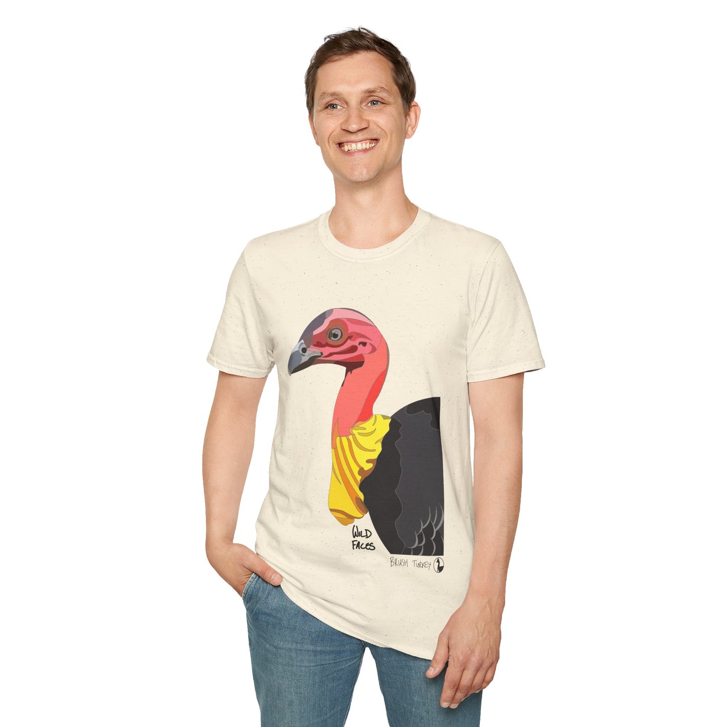 Australian Brushturkey - Unisex Softstyle T-Shirt