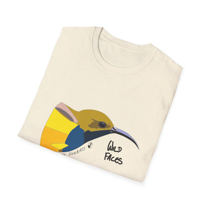 Olive-backed Sunbird - Unisex Softstyle T-Shirt Printify