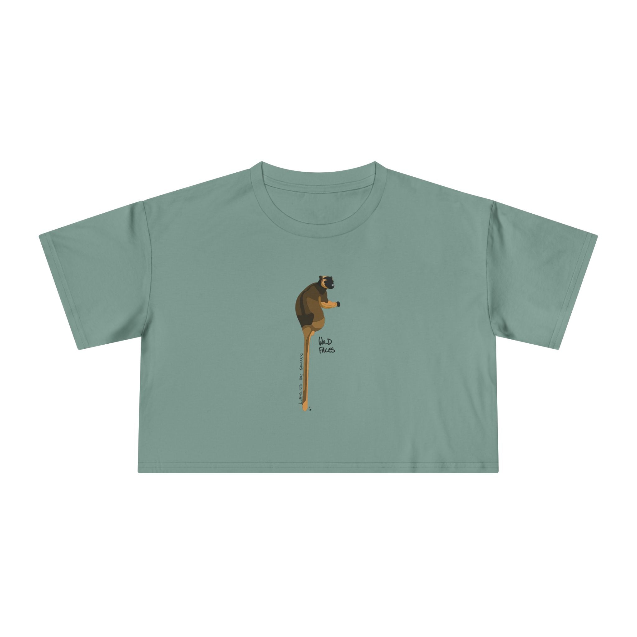 Lumholtz's Tree Kangaroo - Women's Crop Tee