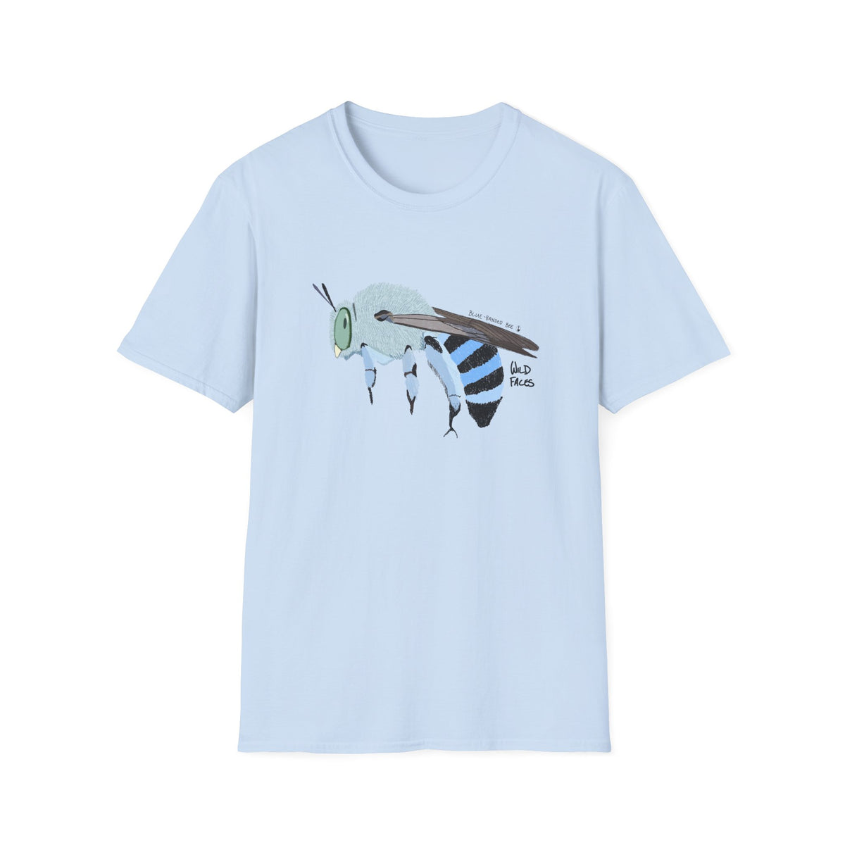 Blue-banded Bee - Unisex Softstyle T-Shirt