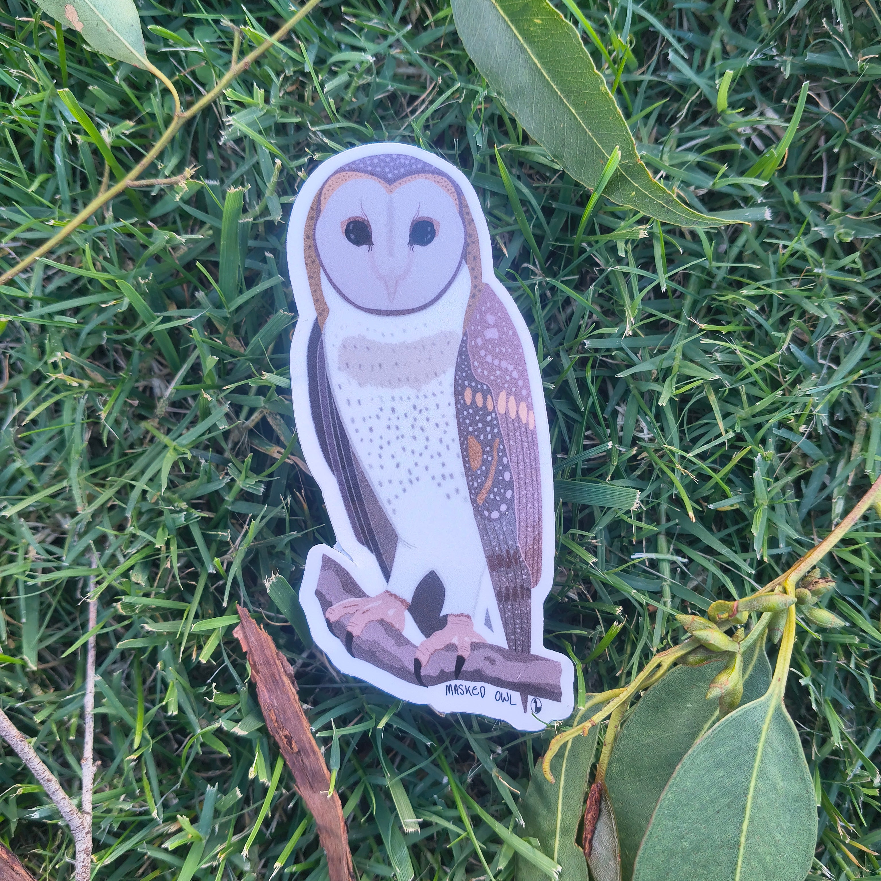 Masked Owl sticker