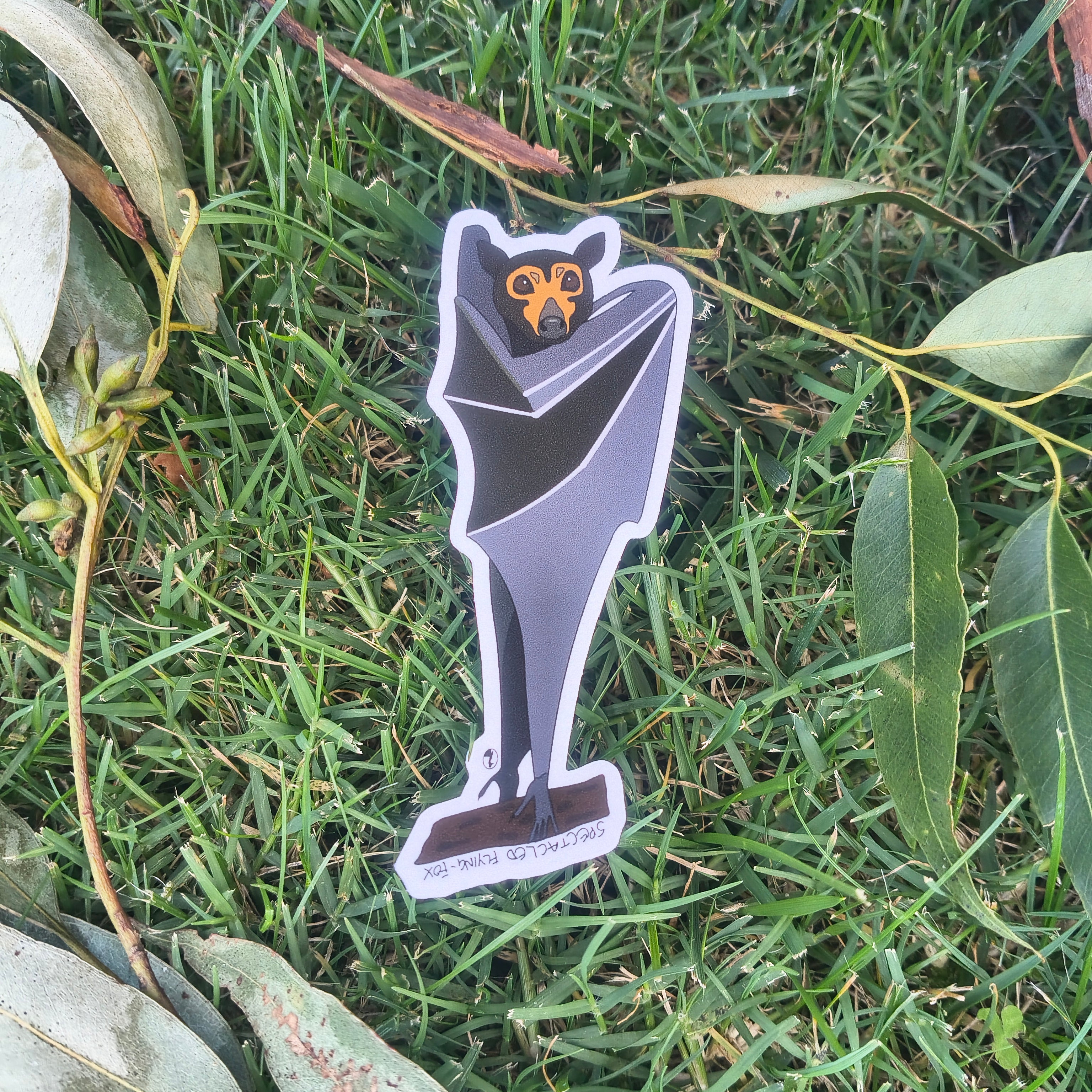 Spectacled Flying Fox sticker